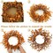 Artificial Fall Wreath for Front Door Autumn Door Wreath with Bitter Sweet Berry and Dry Vine Branches for Indoor Outdoor Farmhouse Home Wall Window Festival Wedding Decor, Gift Boxes Included.